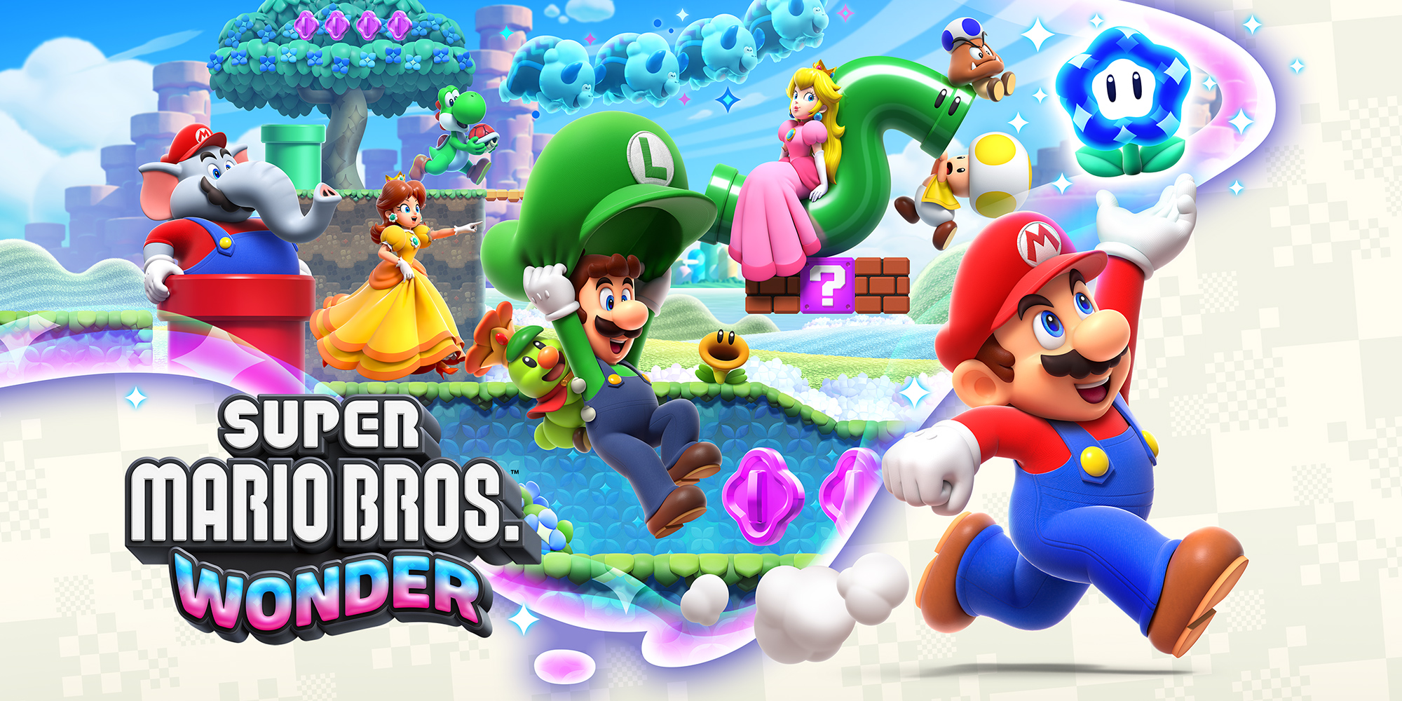 Thẻ game Super Mario Bros.Wonder cho máy Nintendo Switch