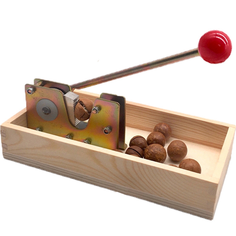 Manual Macadamia Nut Opener Nut Cracker Machine Walnut Nutcracker Nut Sheller Tool Macadamia Nut Opening
