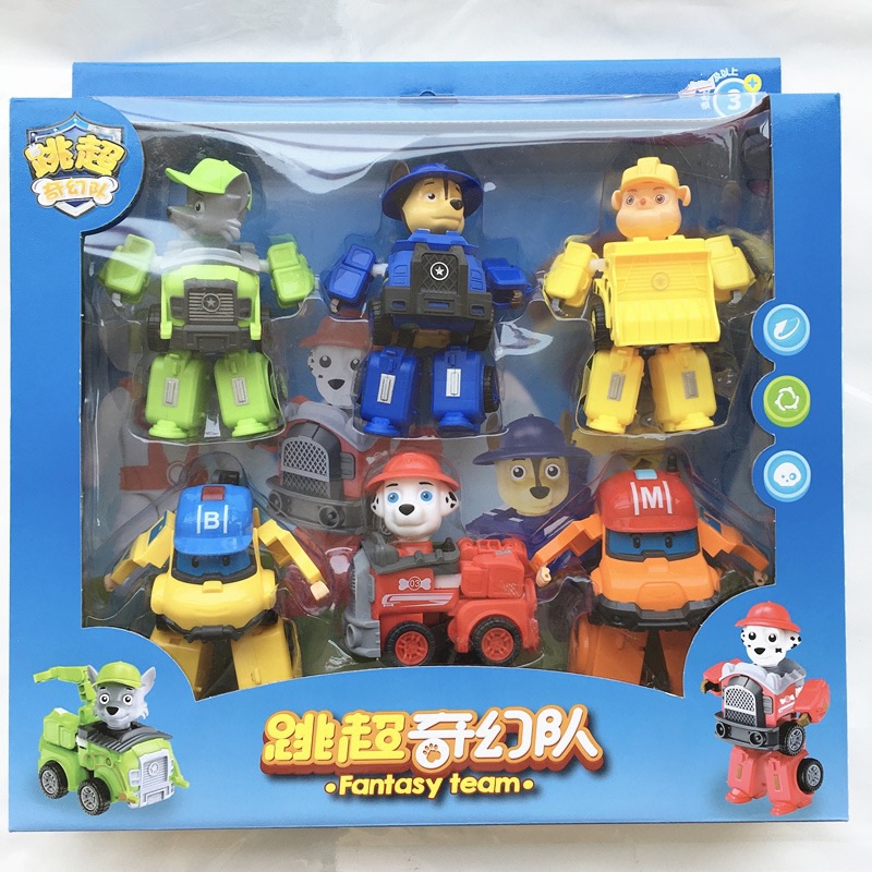 [HCM]Đồ chơi đội chó cứu hộ lắp ráp cỡ to