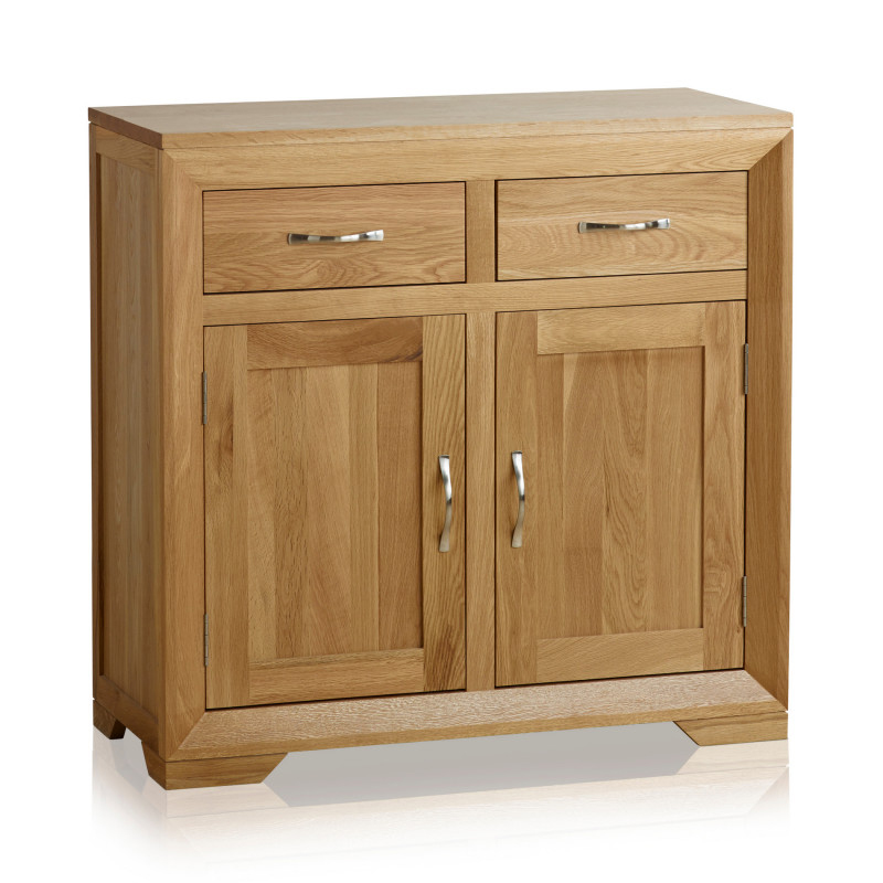 [Freeship][Trả góp 0%] Tủ trữ đồ nhỏ IBIE Bevel gỗ sồi màu tự nhiên