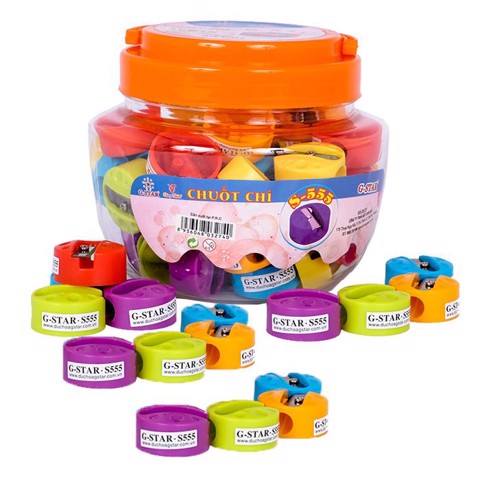Lon 60 cái chuốt gọt bút chì s555 g-star