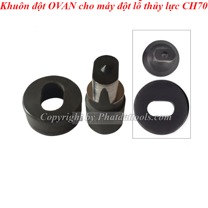 Khuôn đột lỗ hình OVAN cho các dòng máy đột lỗ thủy lực model CH70-HHM70-Khuôn tôi nhiệt luyện siêu cứng