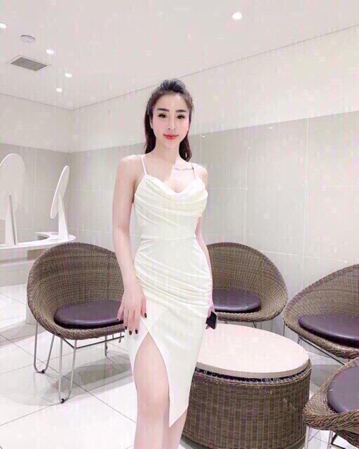 [HCM]ĐẦM 2 DÂY CỔ ĐỔ XẺ TÀ SIÊU SANG CHẢNH - QC39