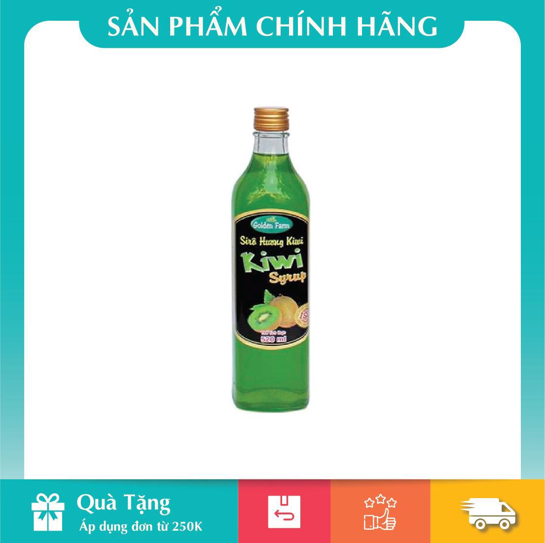 [HCM]Siro Kiwi Golden Farm 520ml