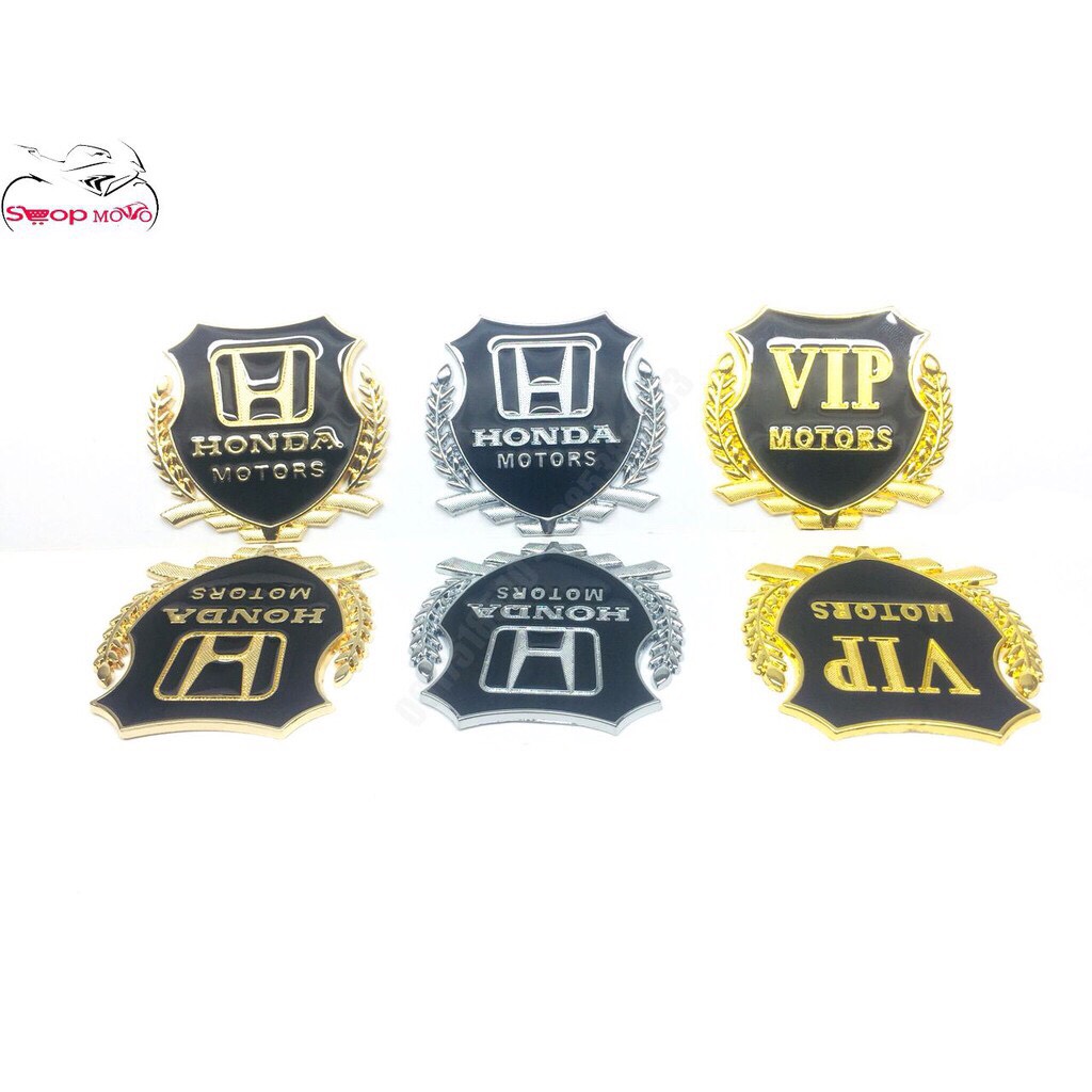 LOGO HONDA DÁN MẶT NẠ XE MÁY ( SH , AB , SH MODE)-GIÁ 1 CHIẾC