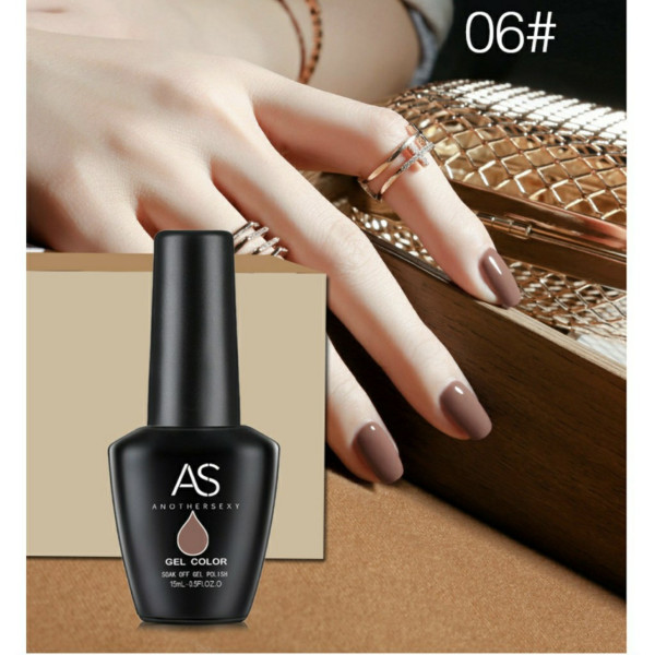 Sơn Gel AS Mã QZ Chai Đen 15ml