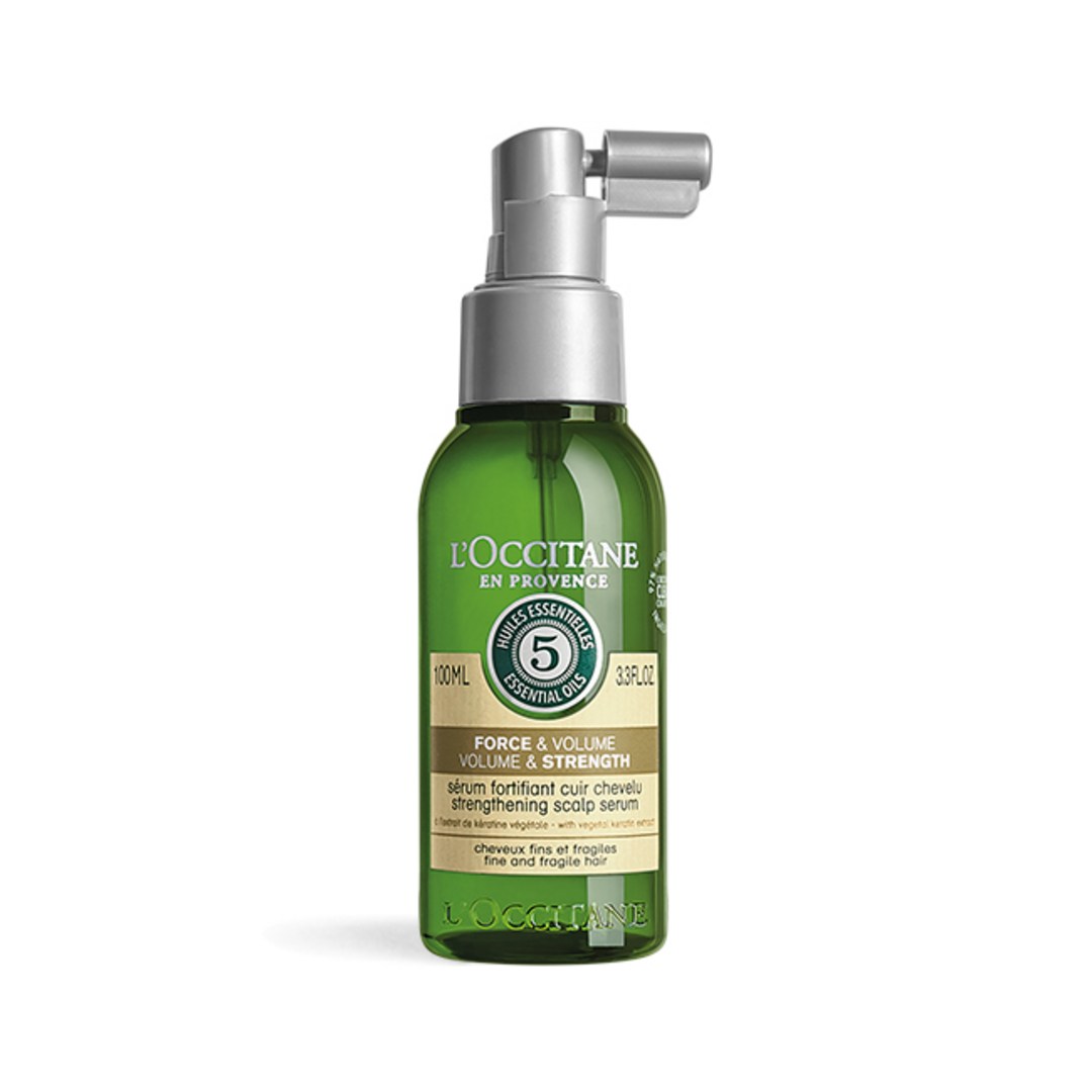 Serum dưỡng tóc chắc khỏe L'Occitane Volume & Strength Strengthening Scalp Serum 100ml