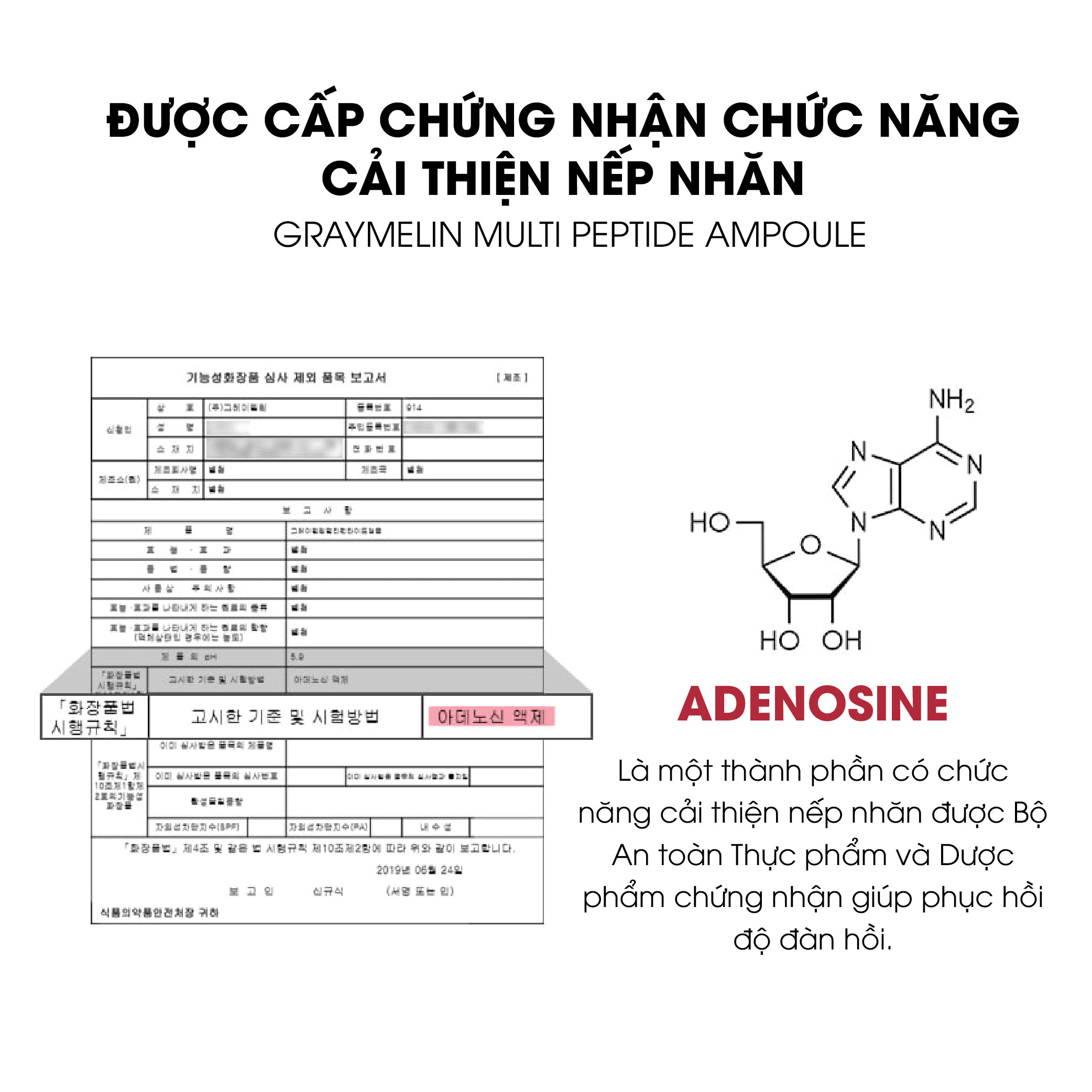 Tinh Chất Chống Lão Hóa Graymelin Multi Peptide Ampoule 50ml