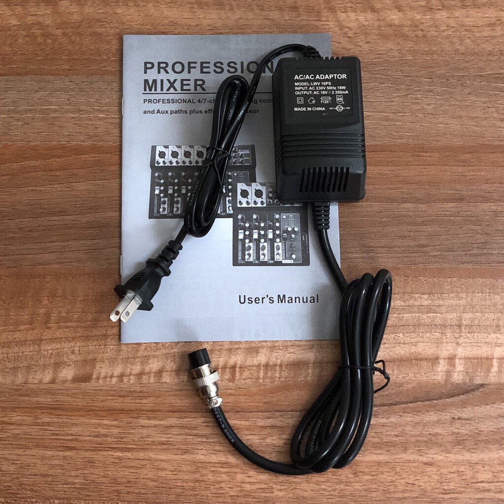 Bộ trộn âm thanh Mixer F4-USB