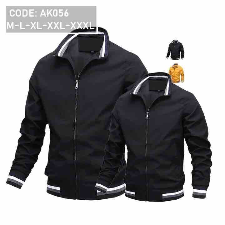 Áo khoác nam cổ trụ