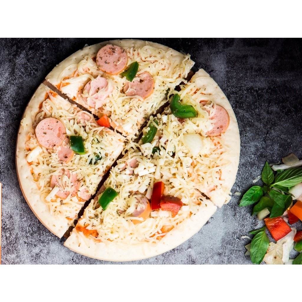 Bánh Pizza xúc xích Da&Su đông lạnh (GIAO HỎA TỐC TPHCM)