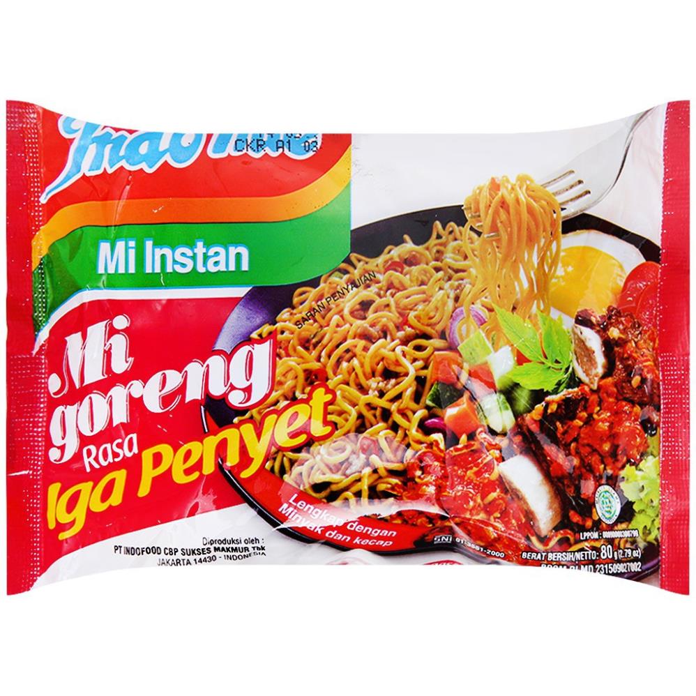 MÌ TRỘN INDOMIE 4 VỊ ( 1 GÓI)