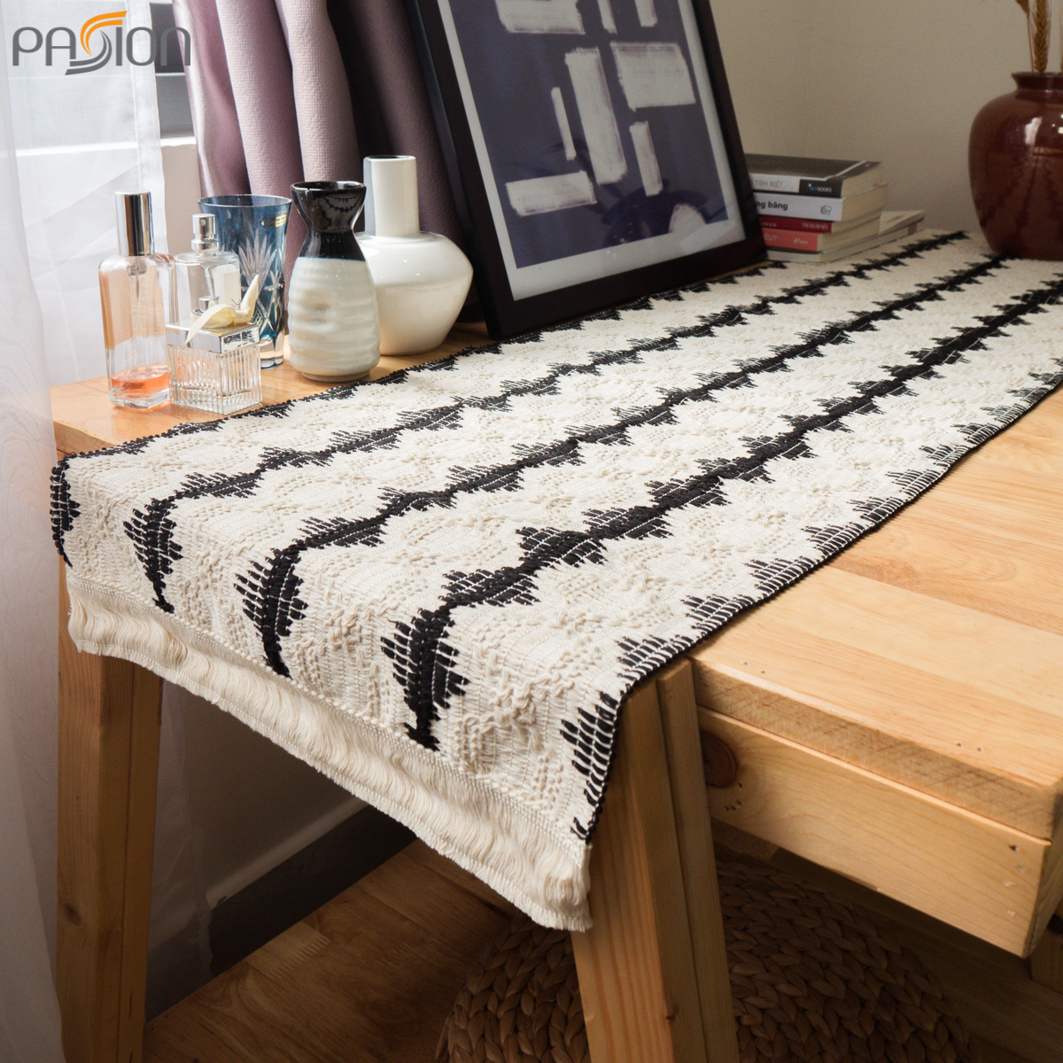 Khăn Trải Bàn Table Runner Trang Trí Bàn ăn Cao cấp