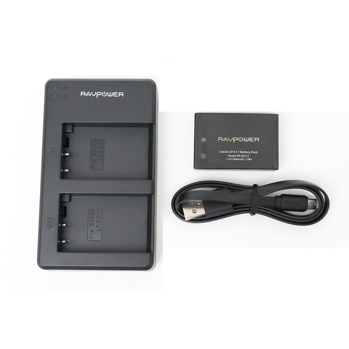 Pin RAVPower LP-E17 for Canon EOS 77D, EOS 750D, EOS 760D, EOS 800D, EOS M3, EOS M5, EOS M6