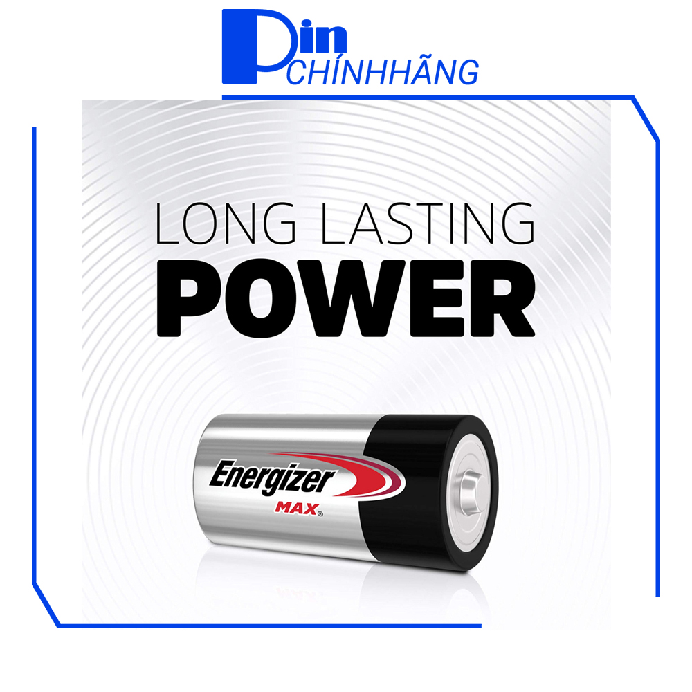 Bộ 2 pin C Alkaline Energizer E93 chất lượng cao