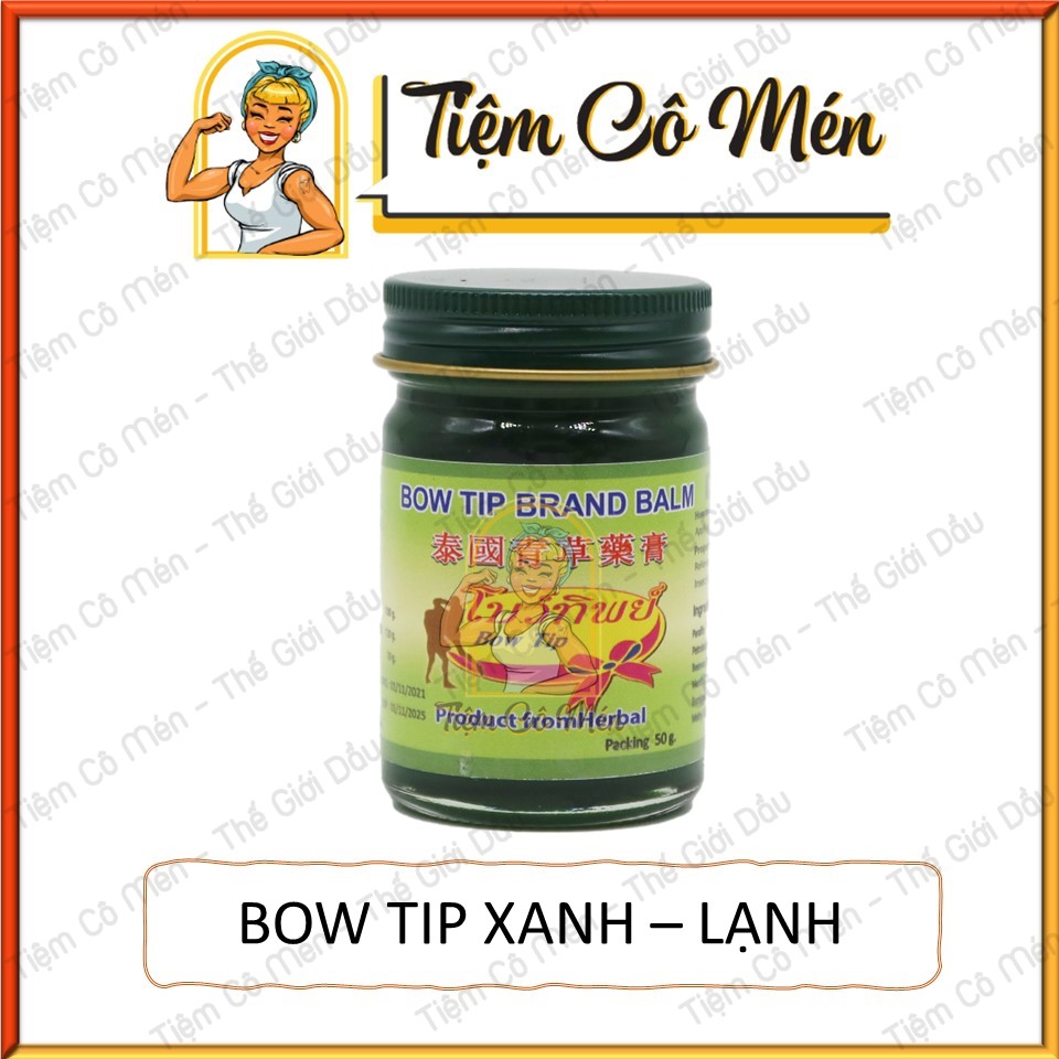 DẦU CÙ LÀ THẢO DƯỢC BOW TIP THÁI LAN - DẦU THÁI LAN 50GR