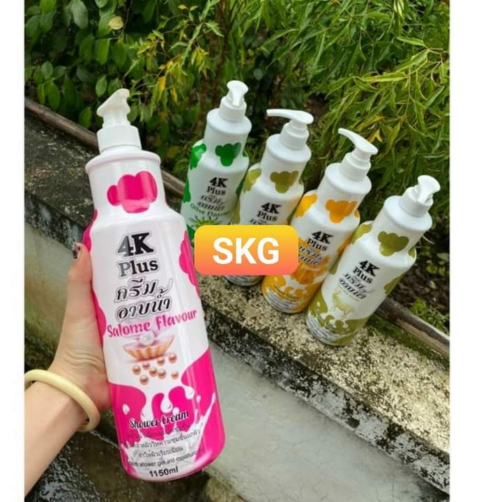 SỮA TẮM 4K PLUS ( MÀU HỒNG)