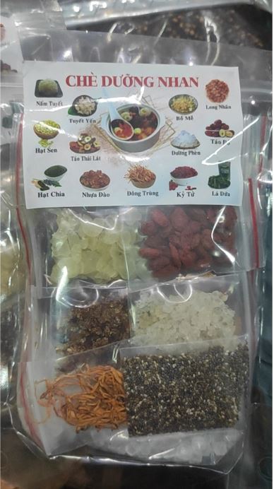 Set Nấu Chè Dưỡng Nhan 13 vị 400gr
