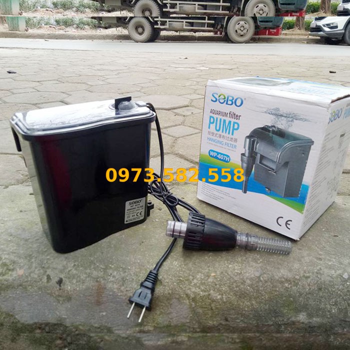 Máy Lọc Thác Hồ Cá SoBoWP - VIPSUN 607H - SOBO 607H