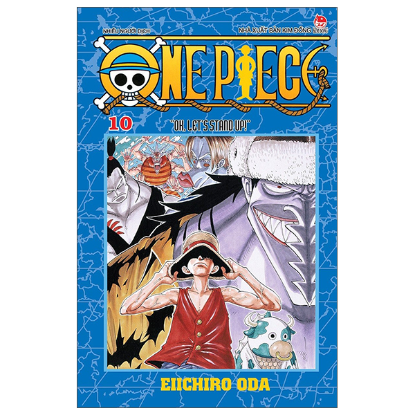 Fahasa - one piece tập 10: ok, let's stand up!