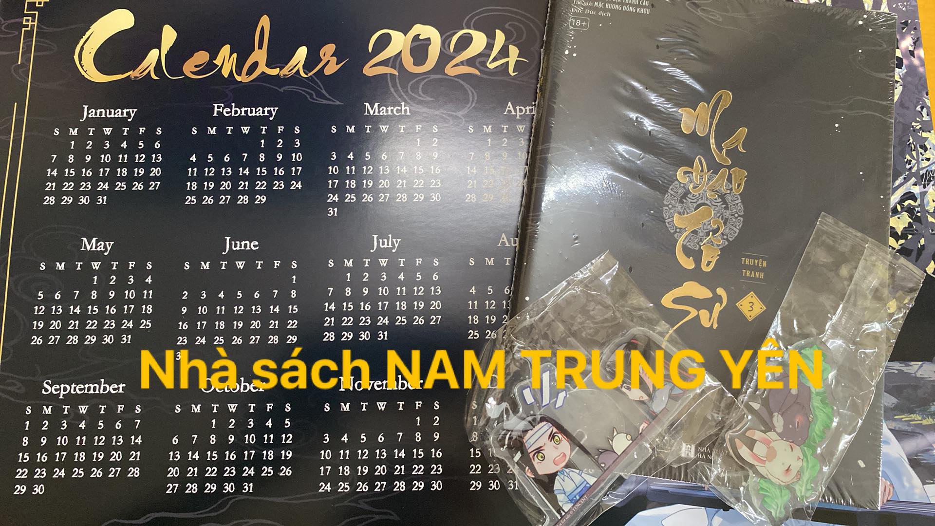 Sách truyện tranh - tập 2, 3 ma đạo tổ sư - mặc hương đồng khứu