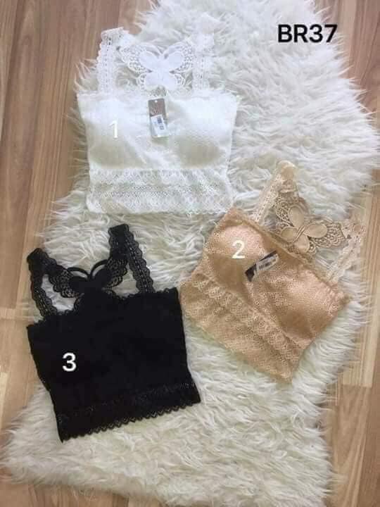 ÁO REN CÁNH BƯỚM CÓ ĐỆM NGỰC, MINHQUANG2017