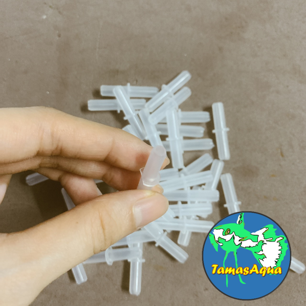 [HCM]Ống đầu nối ống nhựa cho máy sục khí oxy bể cá hồ cá thủy sinh 2 đầu