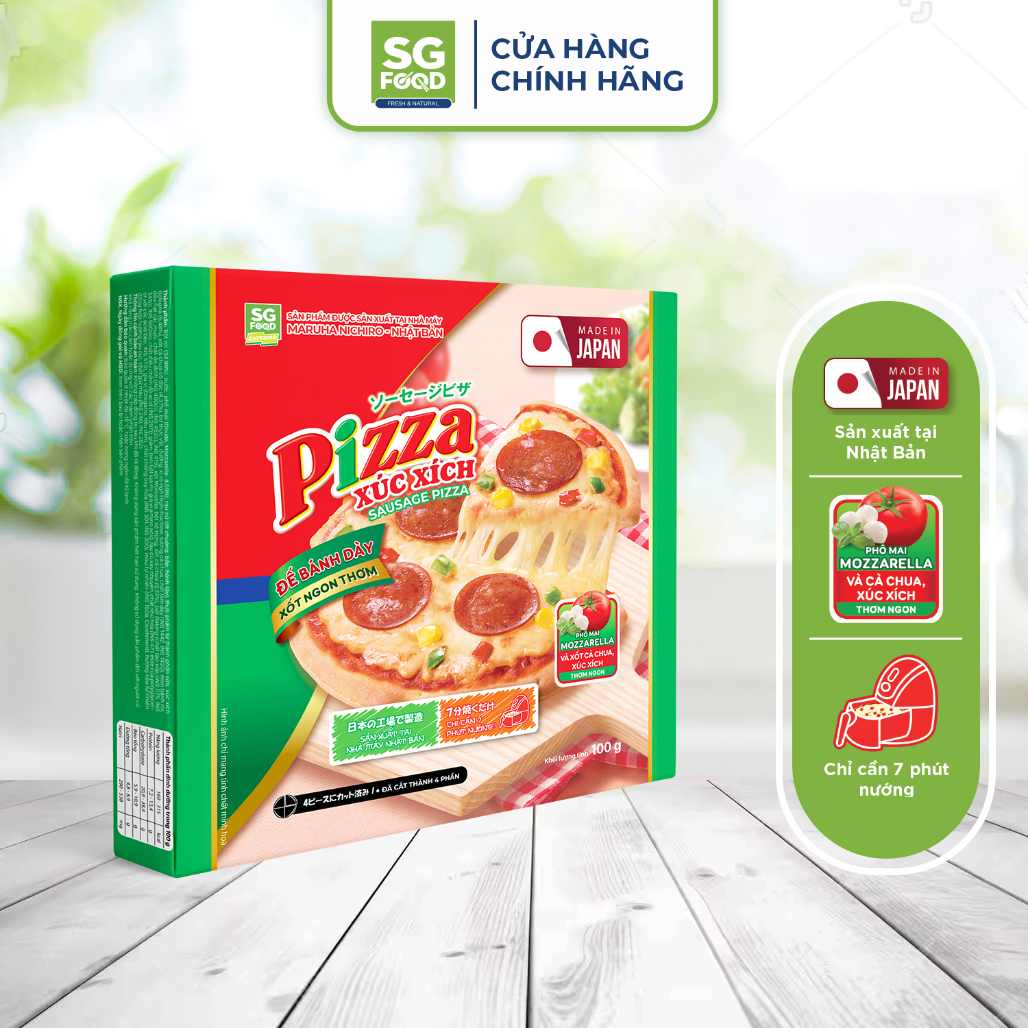 Pizza Nhập Khẩu Nhật Bản SG Food