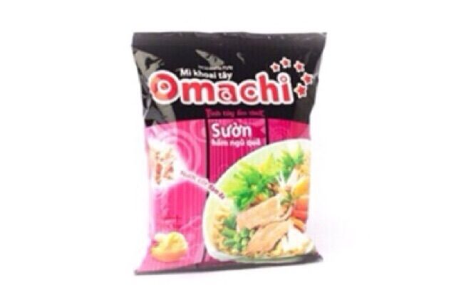 MÌ OMACHI SỐT BÒ HẦM, SƯỜN HẦM THÙNG 30 GÓI