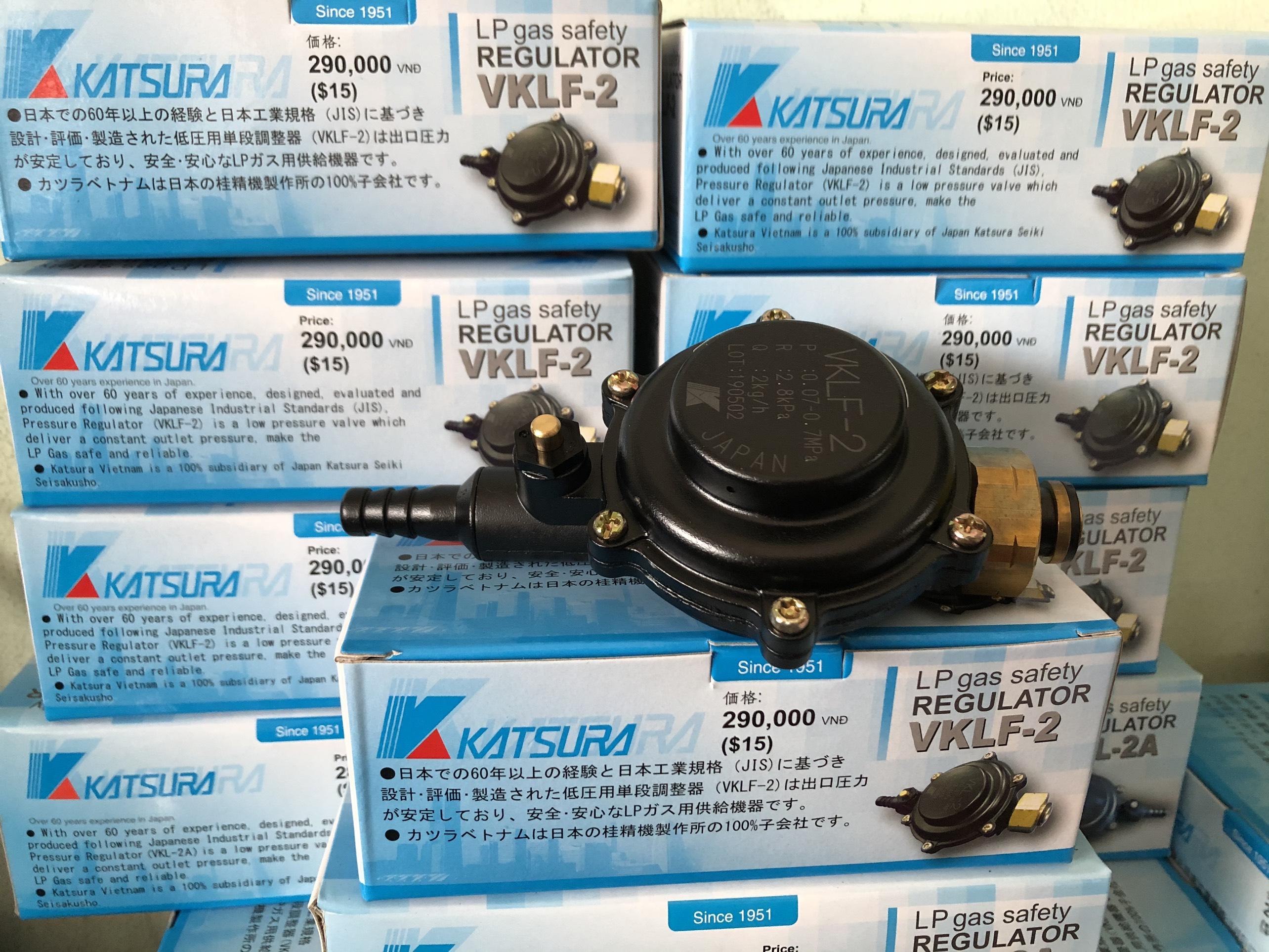 Van điều áp Katsura VKLF-2 (dùng cho bình gas đỏ)