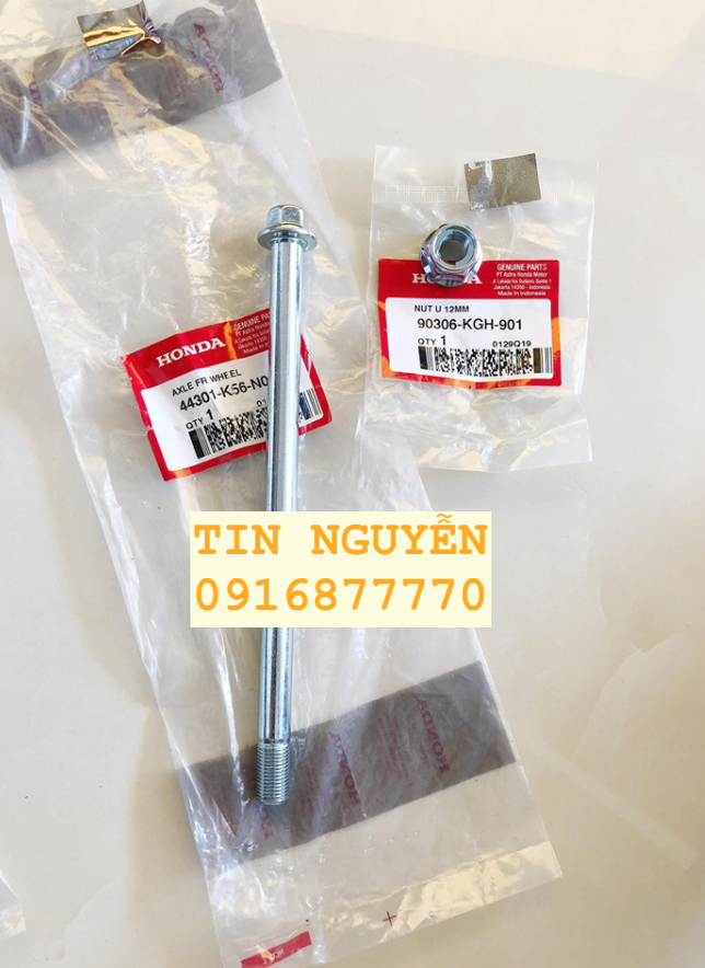 Cốt mâm Sonic trước sau chính hãng Honda