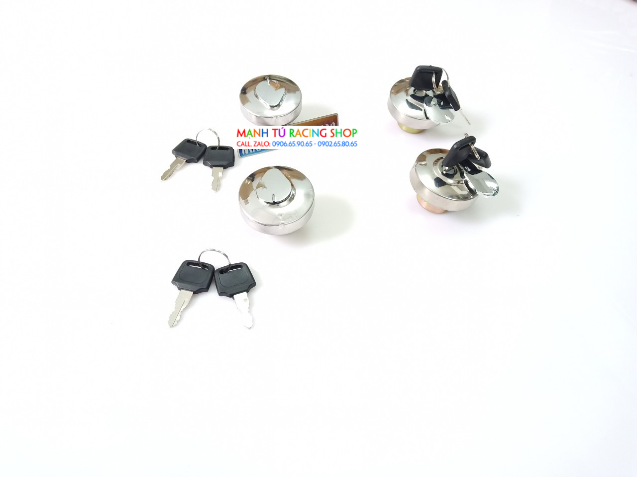 Nắp bình xăng xe 67 68 cl có chìa khóa - phutungvip