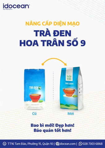 FREESHIP/Trà đen số 9 Hoa Trân – 500g/UONG LA ME