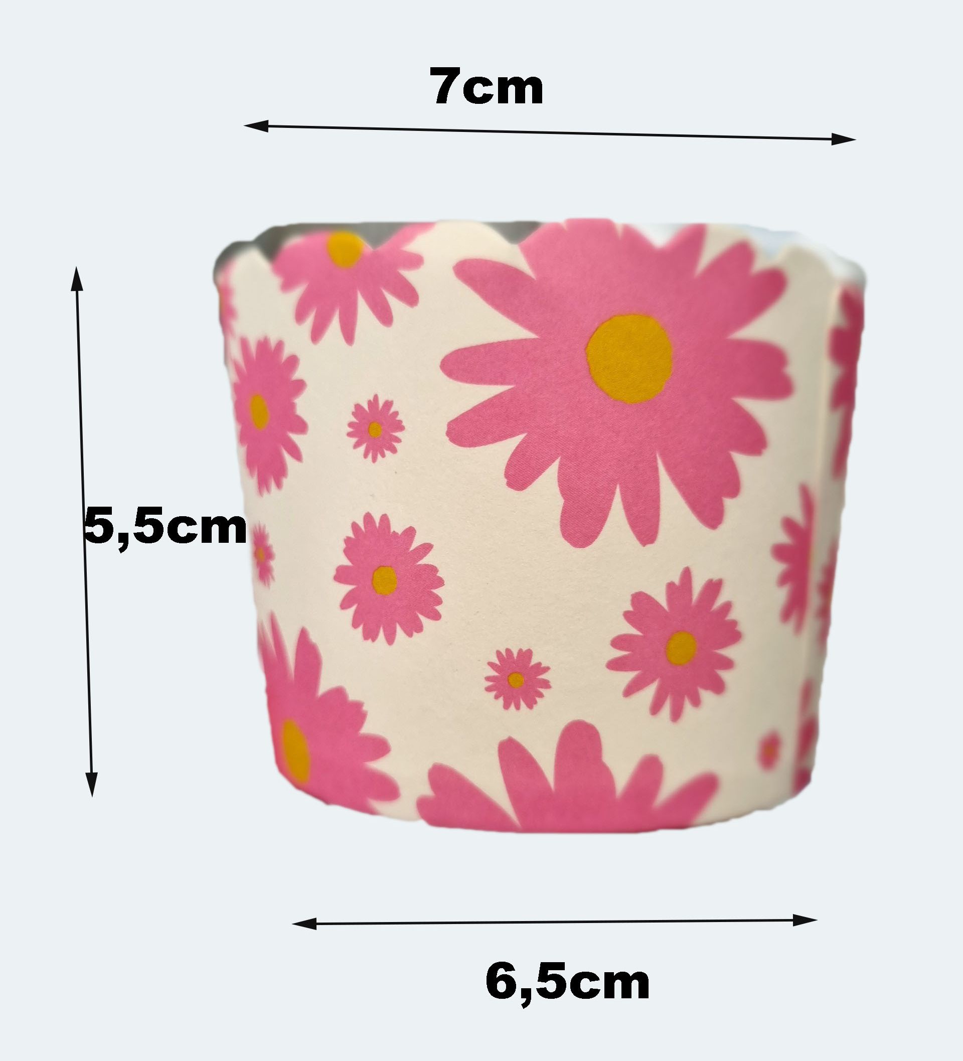 BỘ 50 LY CUPCAKE GIẤY NƯỚNG BÁNH LỚN- NHỎ( 2 SIZE)