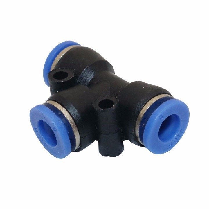 Khớp nối nhanh ống LDPE 8mm (Tê và co nối nhanh ống phun sương)