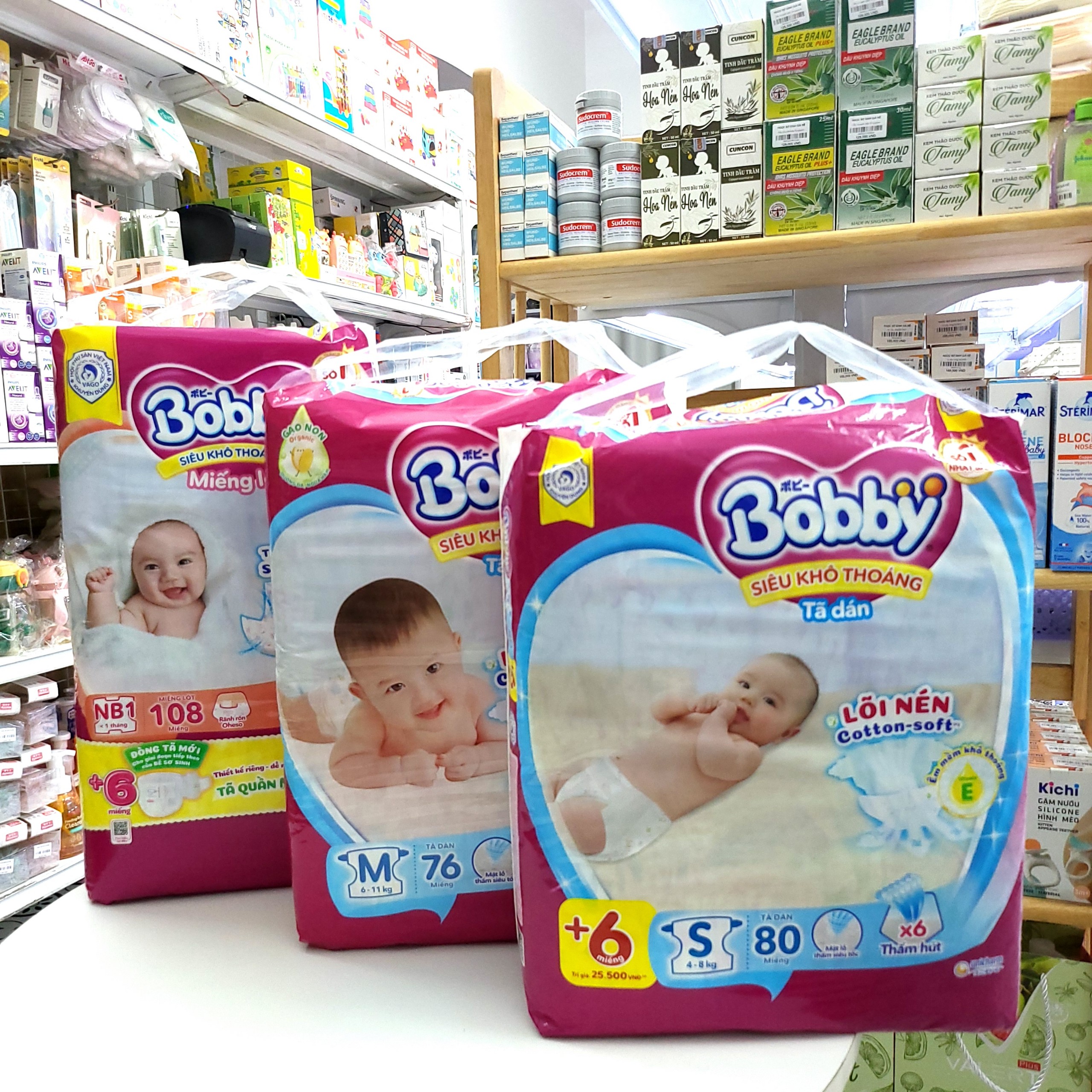 Miếng lót - Tả dán - Tả quần Bobby