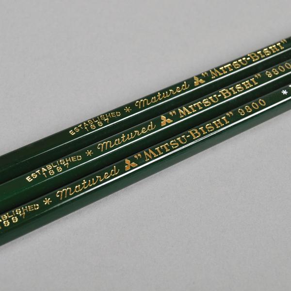 Bút chì Matured Mitsubishi 9800 Micro Graphite Lead Pencil