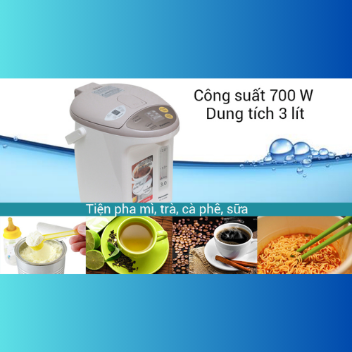 Bình thủy điện Panasonic NC-EG2200CSY 2.2 lít