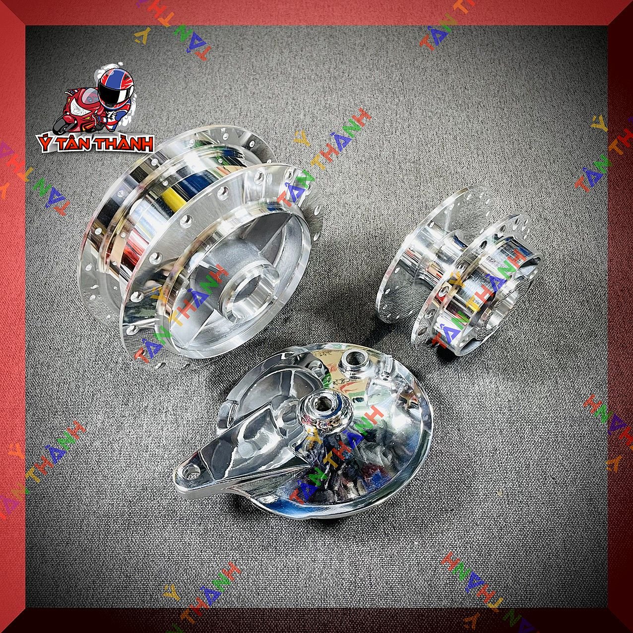 Đùm sirius mạ Crom có má đùm MS03