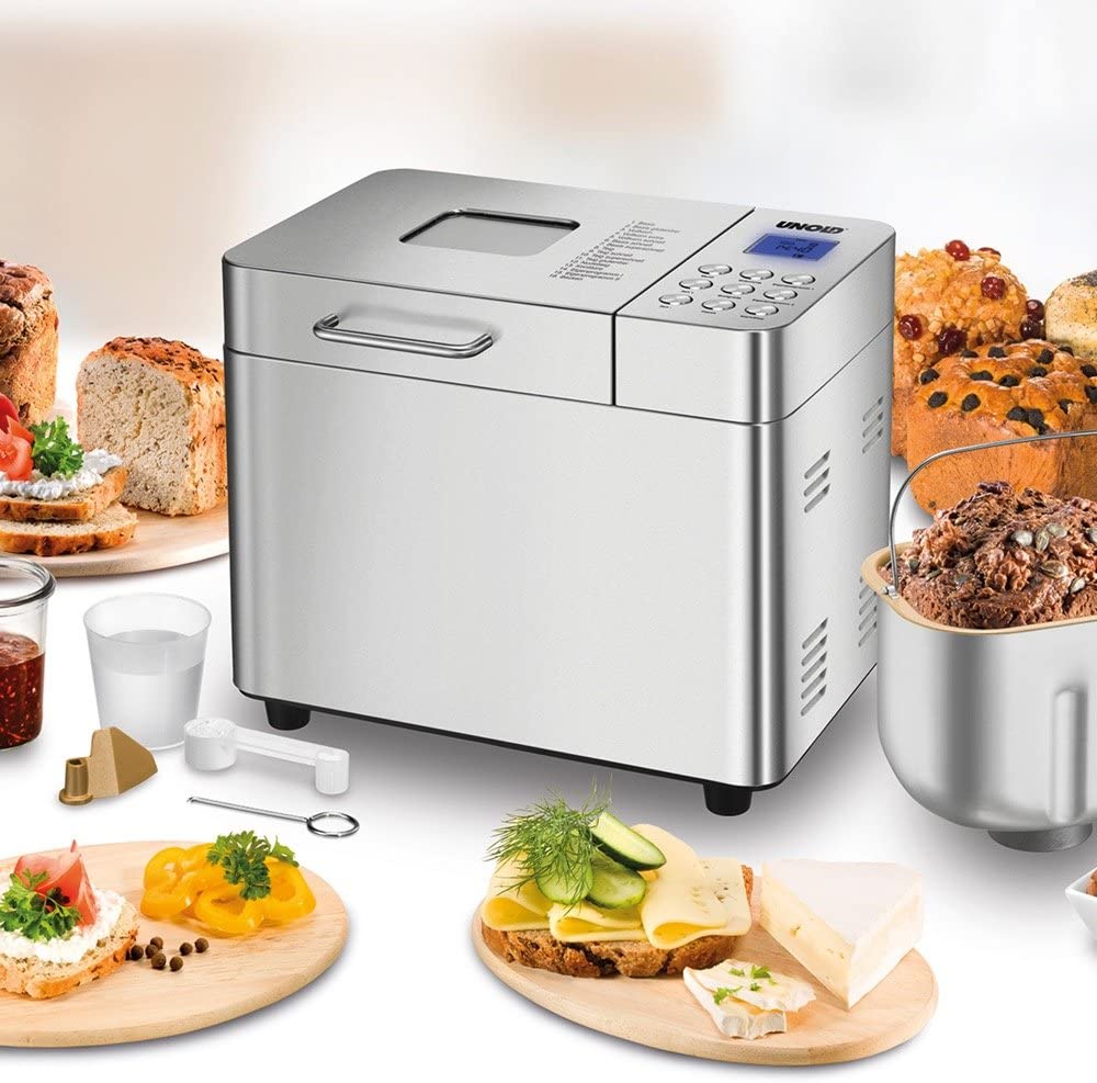 [Trả góp 0%]Máy làm bánh mì tự động Unold Backmeister Edel 68456 16 Chương trình