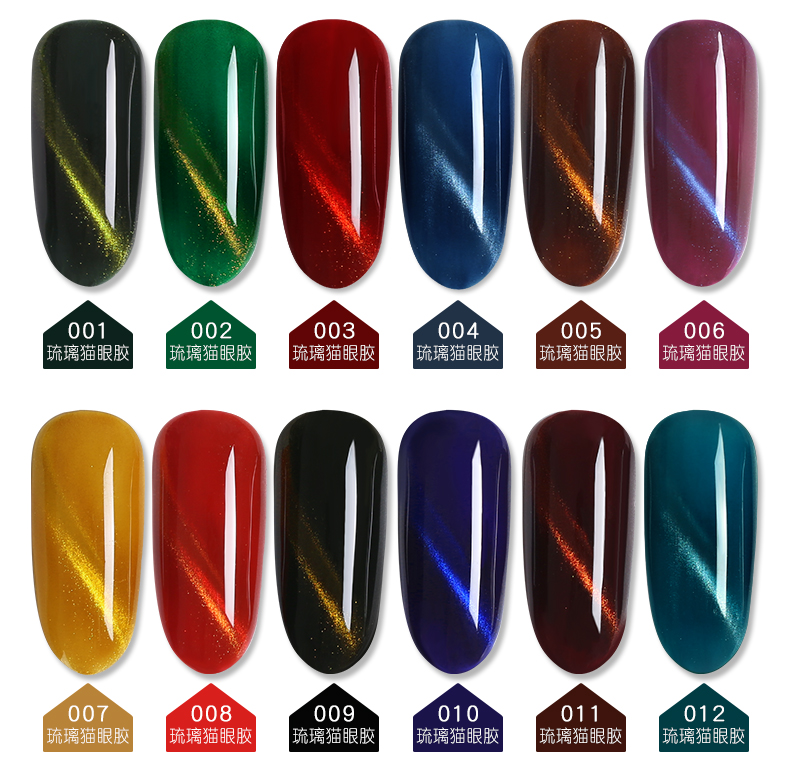 [HCM]Sơn gel AS - mắt mèo 3D mã LM