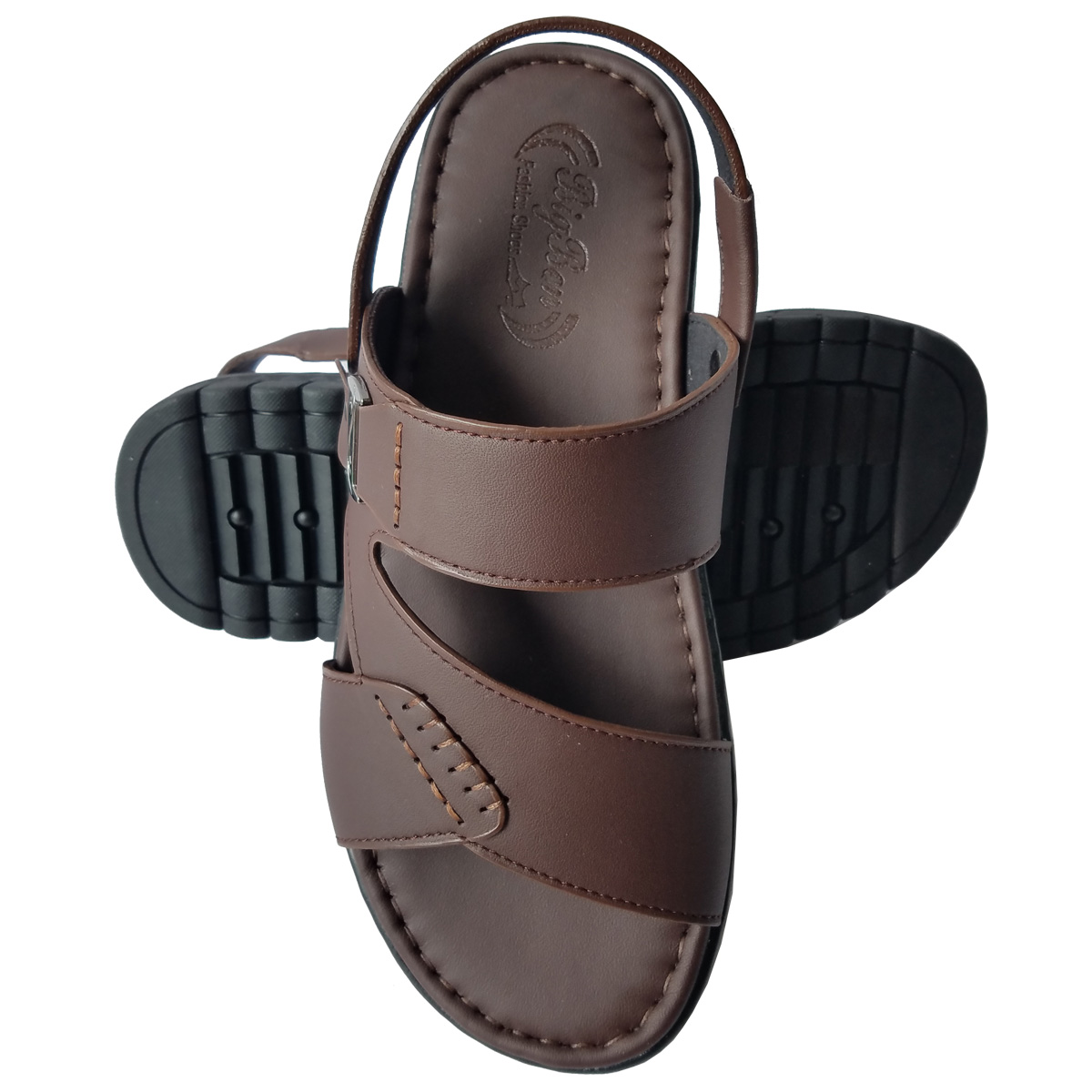 Giày Sandal Nam Da Bò Cao Cấp BIGBEN SD196