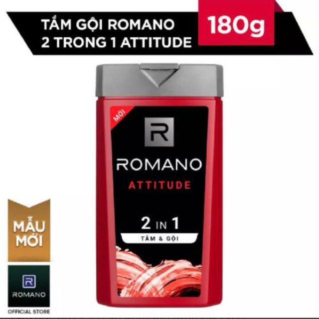[HCM] dầu gội ROMANO 180G FORCE/ATTITUDE/CLASSIC