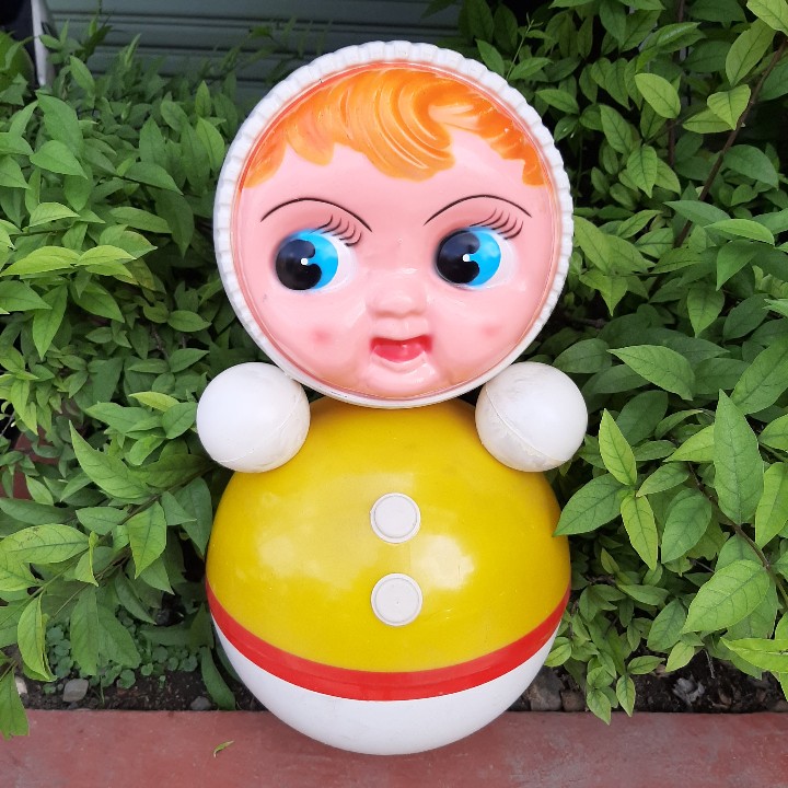 đồ chơi BÚP BÊ NGA LẬT ĐẬT NHỰA CAO 50CM HÀNG VN SẢN XUẤT