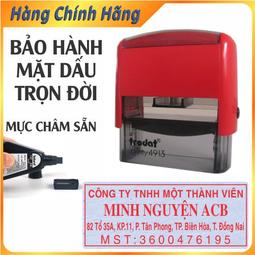 Khắc Con Dấu Mộc Vuông Công Ty, Dấu Cơ Sở
