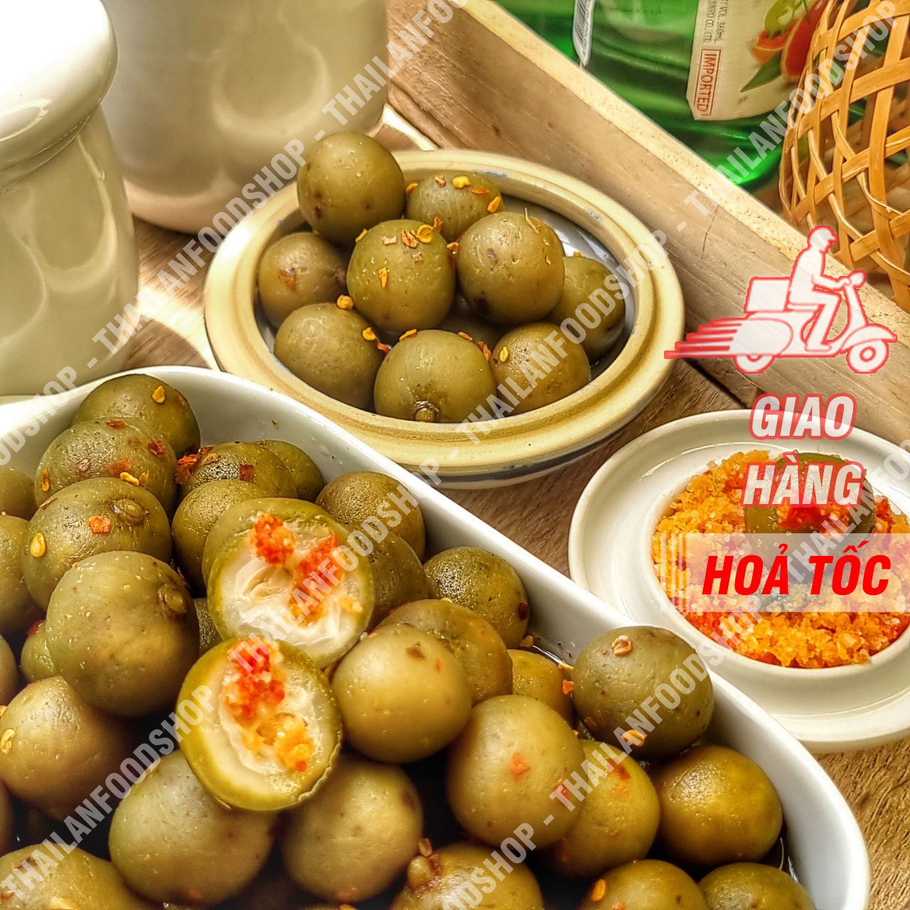 Ô Mai Sấu Bao Tử Giòn Cay - Hộp 500gr