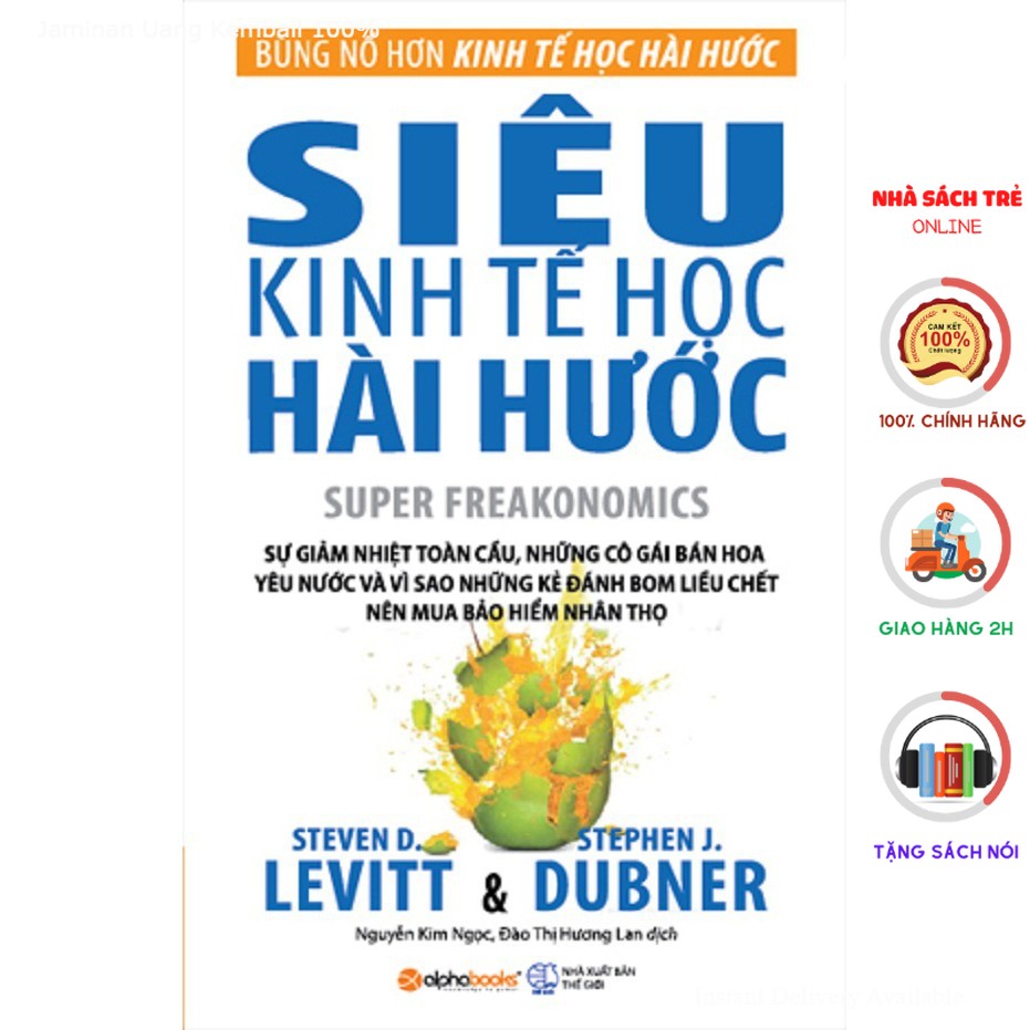 Sách Alphabooks - Siêu Kinh Tế Học Hài Hước
