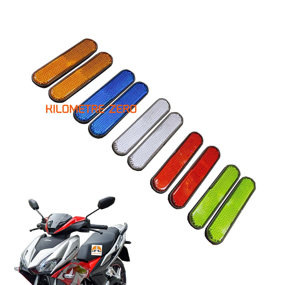 Bộ 02 Mắt Mèo Phản Quang HONDA WINNER/ WINNER X Dán Chân Phuộc Trước