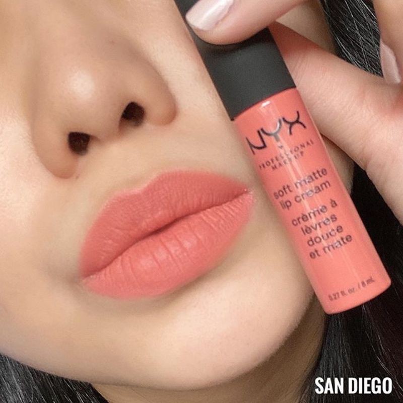 Son kem lì NYX Professional Makeup Soft Matte Lip Cream 8 mL - San Diego