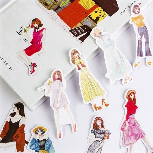 Stickers Tách Từ Các Set Lớn dùng để trang trí vintage